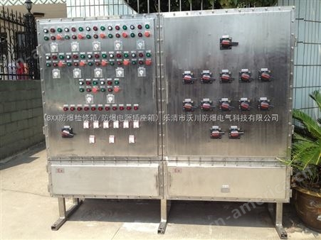 上海PLC系列不锈钢防爆配电柜来图定做